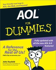 Cover of: AOL for dummies | John Kaufeld