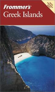 Cover of: Frommer's Greek Islands by John S. Bowman, Sherry Marker, Heidi Sarna