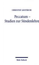 Cover of: Peccatum, Studien zur Sündenlehre