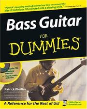 Cover of: Bass Guitar for Dummies