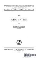 Cover of: Ägypten