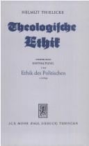 Cover of: Theologische Ethik, Bd.2/2, Entfaltung