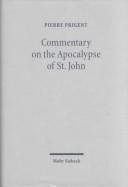 Cover of: Commentary on the Apocalypse of St. John