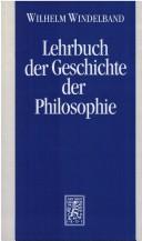 Cover of: Lehrbuch der Geschichte der Philosophie.