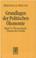 Cover of: Grundlagen der politischen Ökonomie, Bd.2, Ökonomische Theorie der Politik