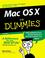 Cover of: Mac OS X for Dummies