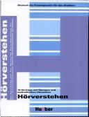 Cover of: Horverstehen