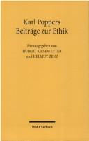 Cover of: Karl Poppers Beitr age zur Ethik by 