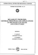 Cover of: Reliability problems: general principles and applications in mechanics of solids and structures