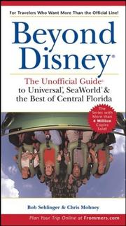 Cover of: Beyond Disney by Bob Sehlinger, Chris Mohney