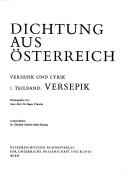 Cover of: Dichtung aus Österreich: Versepik und Lyrik