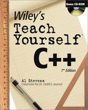 Cover of: Teach Yourself C++ by Al Stevens