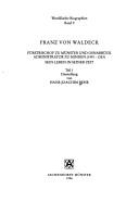 Cover of: Franz von Waldeck / Teil 2