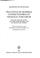 Cover of: Georgius de Hungaria. Tractatus de moribus, condictionibus et nequicia Turcorum / Traktat über die Sitten, die Lebensverhältnisse und die Ar
