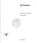 Cover of: Jo Coenen: The Discovery of Architecture