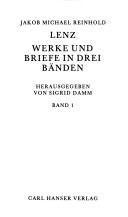 Cover of: Werke und Briefe in drei Bänden.
