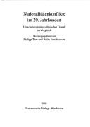 Cover of: Nationalitätenkonflikte im 20. Jahrhundert by Philipp Ther, Holm Sundhaussen