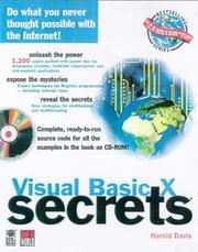 Cover of: Visual Basic 6 secrets by Harold Davis, Harold Davis