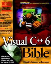 Cover of: Visual C++ 6 bible