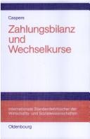 Cover of: Zahlungsbilanz und Wechselkurse.