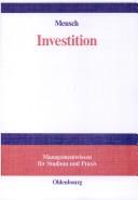 Cover of: Investition.