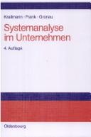 Cover of: Systemanalyse im Unternehmen.