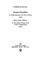 Cover of: Scepsis Scientifica, or Confest Ignorance, the Way to Science & Scire - I Tuum Nihil Est, or the Authors Defence of the Vanity of Dogmatizing (Collected Works of Joseph Glanvill; V. 3)