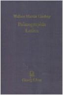 Cover of: Palaeographia Latina (Saint Andrews University Publications, 14 (Etc.))