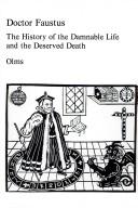 Cover of: Doctor Faustus: The Historie of the Damnable Life, & Deserued Death of Doctor John Faustus (Deutsche Volksbhucher in Faksimiledrucken,)