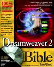 Cover of: Dreamweaver 2.0 Bible