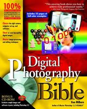 Cover of: Digital Photography Bible (with CD-ROM)