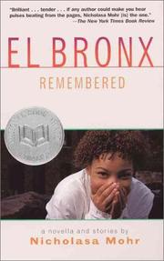 Cover of: El Bronx Remembered by Nicholasa Mohr