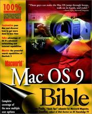 Cover of: Macworld Mac OS 9 bible | Lon Poole