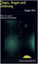 Cover of: Vandenhoeck Transparent, Bd.42, Chaos, Angst und Ordnung
