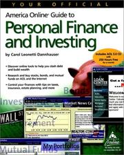 Cover of: Your Official America Online® Guide to Personal Finance and Investing