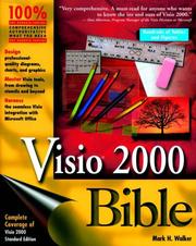 Cover of: Visio® 2000 Bible by Mark Walker