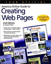 Cover of: Your Official America Online Guide to Creating Web Pages