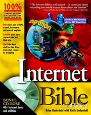Cover of: Internet Bible (with CD-ROM) by Brian Underdahl, Keith Underdahl