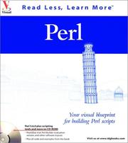 Cover of: Perl: Your visual blueprint for building Perl scripts