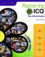 Cover of: Mastering ICQ: The Official Guide