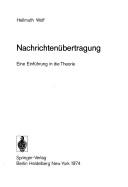 Cover of: Nachrichtenübertragung.