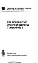 Cover of: The Chemistry of Organophosphorus Compounds I (Topics in Current Chemistry)