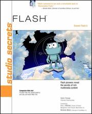 Cover of: Flash Studio Secrets by Glenn Thomas
