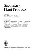 Cover of: Encyclopedia of Plant Physiology by R.N. Robertson