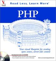 Cover of: PHP: your visual blueprint for creating open source, server-side content