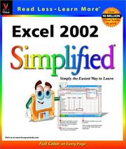 Cover of: Excel 2002 Simplified