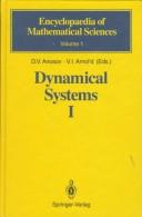 Cover of: Dynamical Systems I: Ordinary Differential Equations and Smooth Dynamical Systems (Encyclopaedia of Mathematical Sciences)