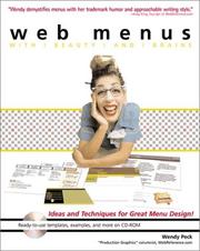 Cover of: Web Menus with Beauty and Brains