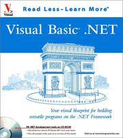 Cover of: Visual Basic .NET: your Visual blueprint for building versatile programs on the .NET framework