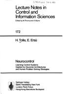 Cover of: Neurocontrol (Lecture Notes in Control & Information Sciences) by Horst Tölle, H. Tolle, E. Ersu, H. Tolle, E. Ersu